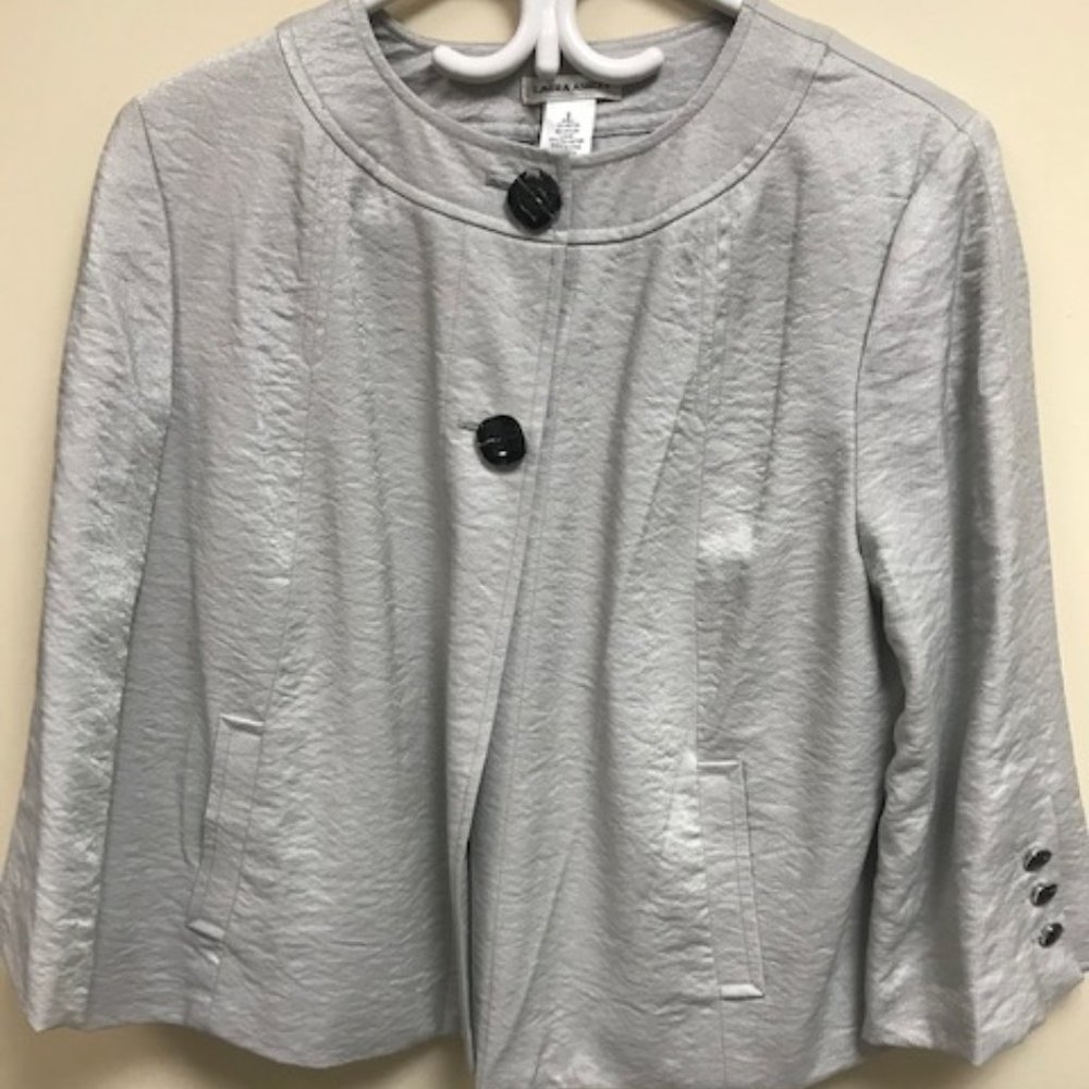 Laura Ashley Silver jacket